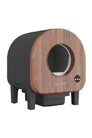 Arenero autolimpiable 65 l wifi con cámara iglú - 49 x 55 x 63 cm