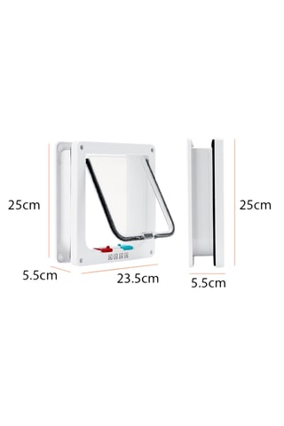 Gatera 4 modos SafeFlap tamaño L - 26,5 x 24,5 x 6,5 cm