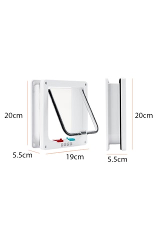 Gatera 4 modos SafeFlap tamaño M - 21,5 x 21 x 6,5 cm