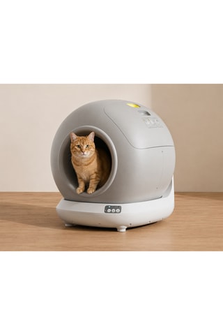 Arenero autolimpiable 78 l wifi yumi - 55 x 52 x 46 cm