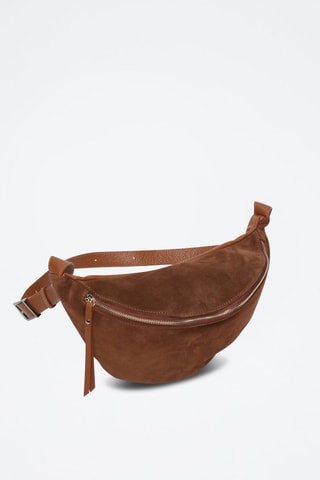 Riñonera de piel Rachel - Camel