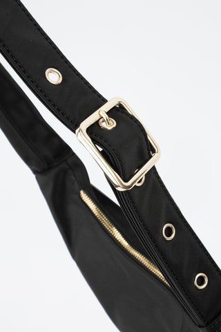 Bandolera de piel Rinn - Negro