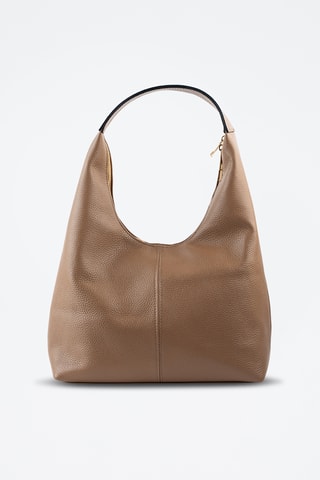 Bolso de piel  - Topo