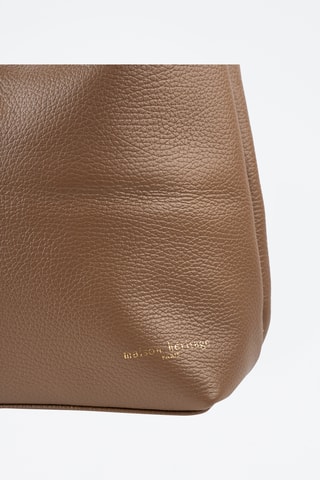 Bolso de piel  - Topo