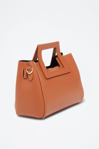 Bolso de piel Jini - Camel