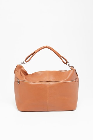 Bolso shopper de piel Jax - Camel