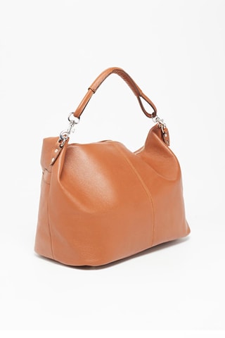 Bolso shopper de piel Jax - Camel