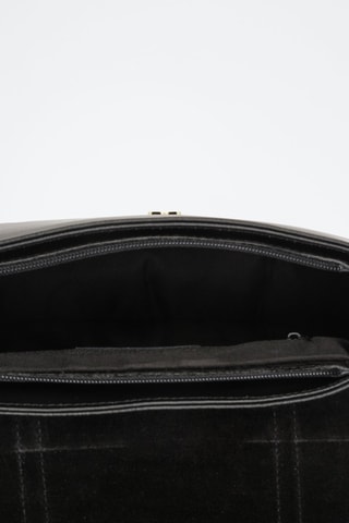 Bandolera de piel Tex - Negro