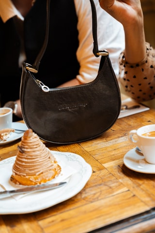 Bolso de piel Orion - Negro