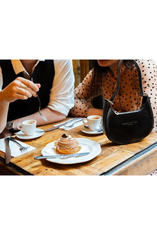 Bolso de piel Orion - Negro