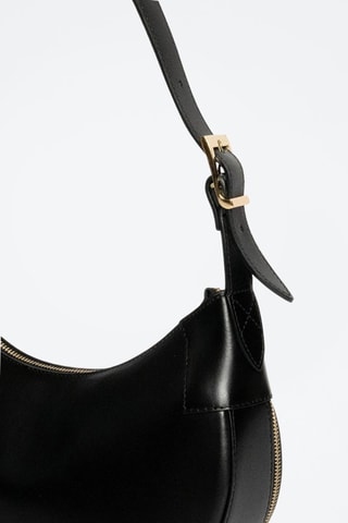 Bolso de piel Azay - Negro