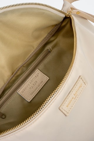 Riñonera de piel Rachel Ny - Beige