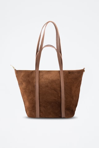 Bolso de nobuk  - Marrón