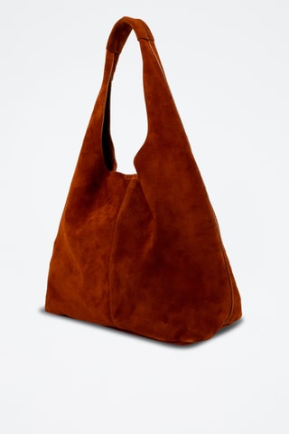 Bolso shopper y bolso de mano de nobuk Vif - Marrón