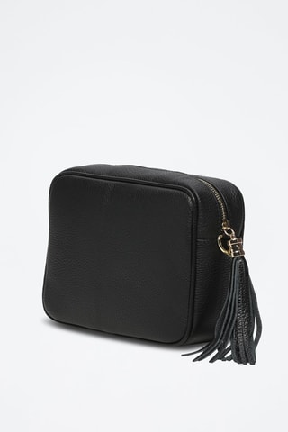 Bandolera de piel Grand Gaby - Negro