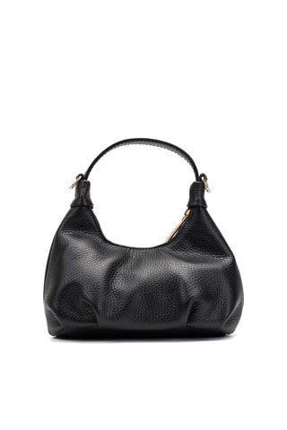 Bolso de piel Costa - Negro