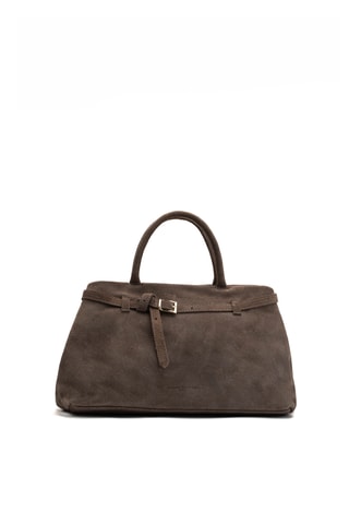 Bolso de nobuk Sicilia - Topo