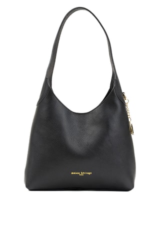 Bolso de piel Cara - Negro
