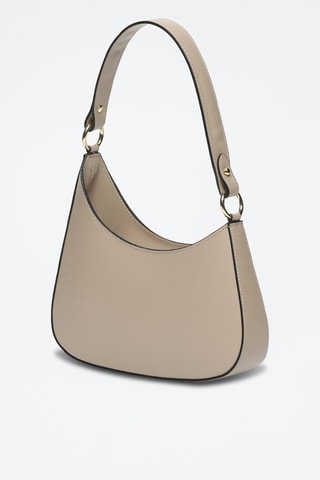 Bolso de piel Aline - Topo