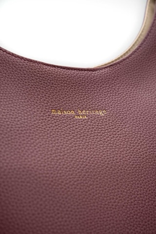 Bolso de piel Kira - Burdeos