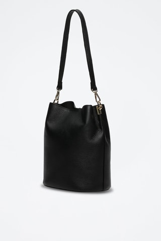 Bandolera de piel Brunag - Negro