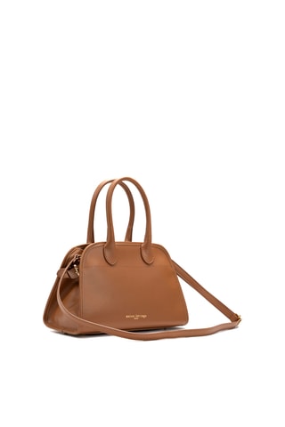 Bolso de piel Aquila - Camel