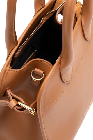 Bolso de piel Aquila - Camel