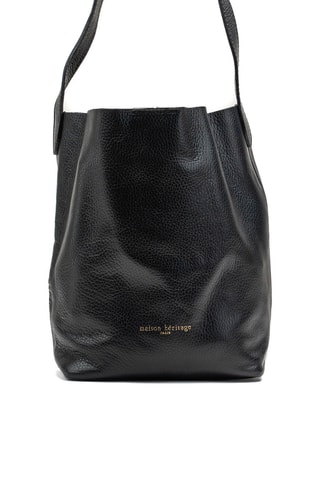 Bolso de piel Figa - Negro
