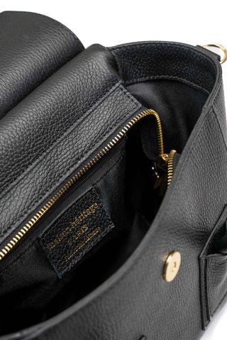 Bolso de piel Lazzo - Negro