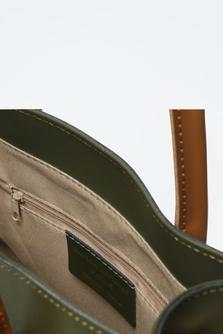 Bolso de piel Bahamas - Verde