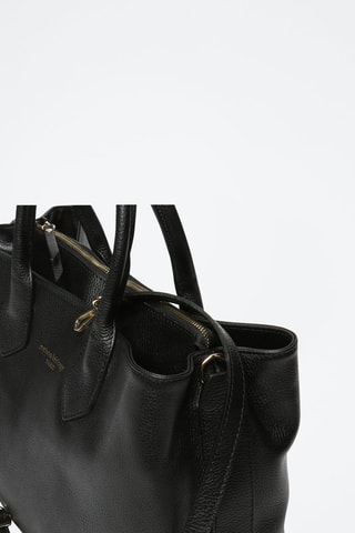 Bolso de piel Milia - Negro