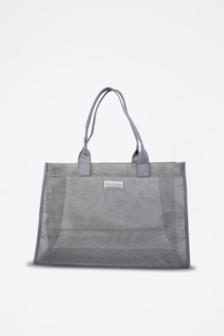 Bolso shopper Bass - Plateado