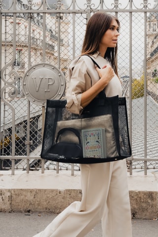 Bolso shopper Bass - Negro