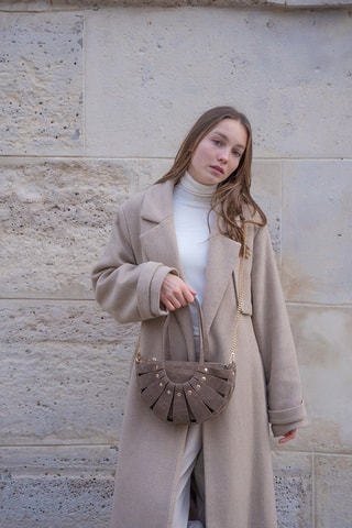 Bolso de nobuk  - Topo