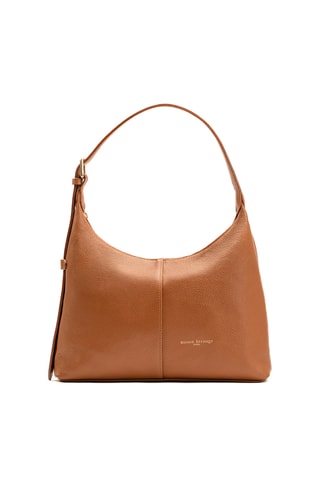 Bolso de piel Onda - Camel