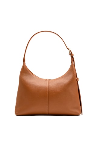 Bolso de piel Onda - Camel