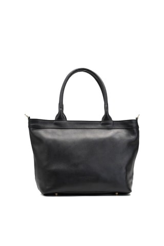 Bolso de piel Ricci - Negro