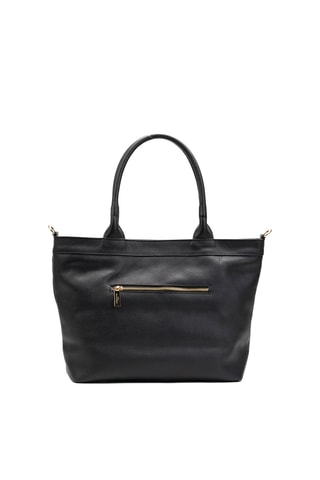 Bolso de piel Ricci - Negro
