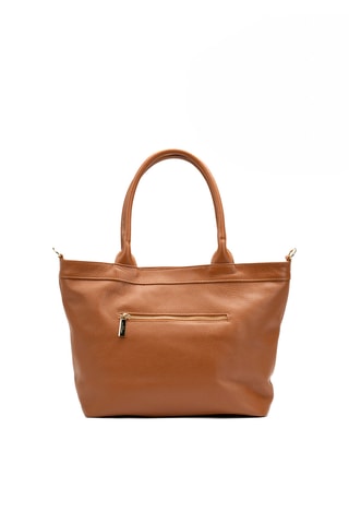 Bolso de piel Ricci - Camel