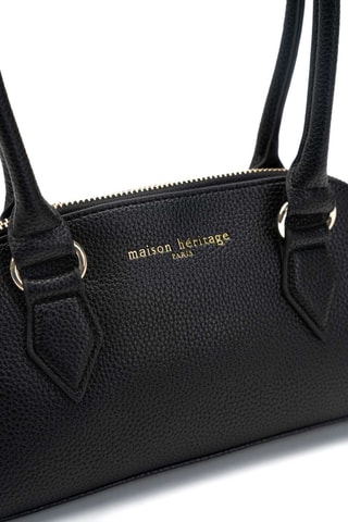 Bolso de piel Ella - Negro