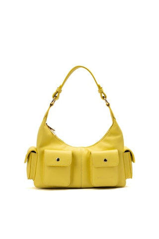 Bolso de piel Dolce - Amarillo
