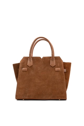 Bolso de piel Moscio - Camel