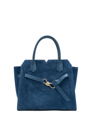 Bolso de piel Moscio - Azul