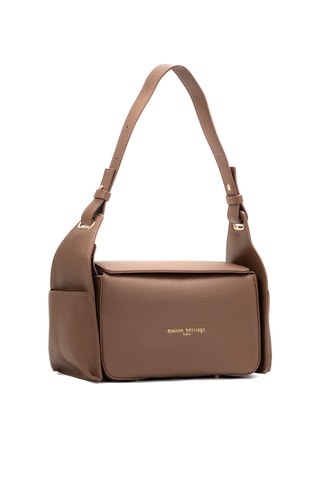Bolso de piel Prana - Camel