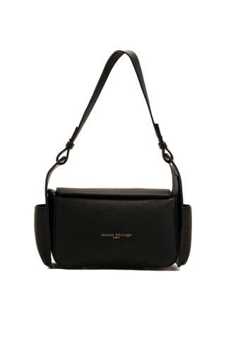 Bolso de piel Prana - Negro