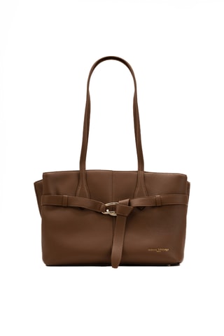 Bolso de piel Sia - Camel
