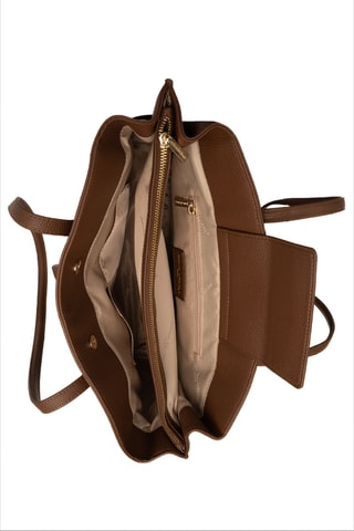Bolso de piel Sia - Camel