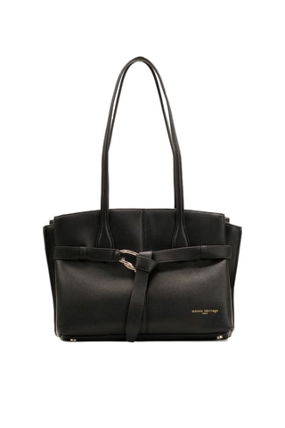 Bolso de piel Sia - Negro