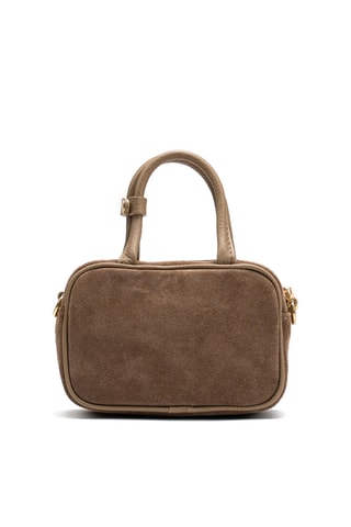 Bolso de piel Alba - Topo