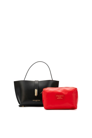 Bolso de piel Dido - Negro